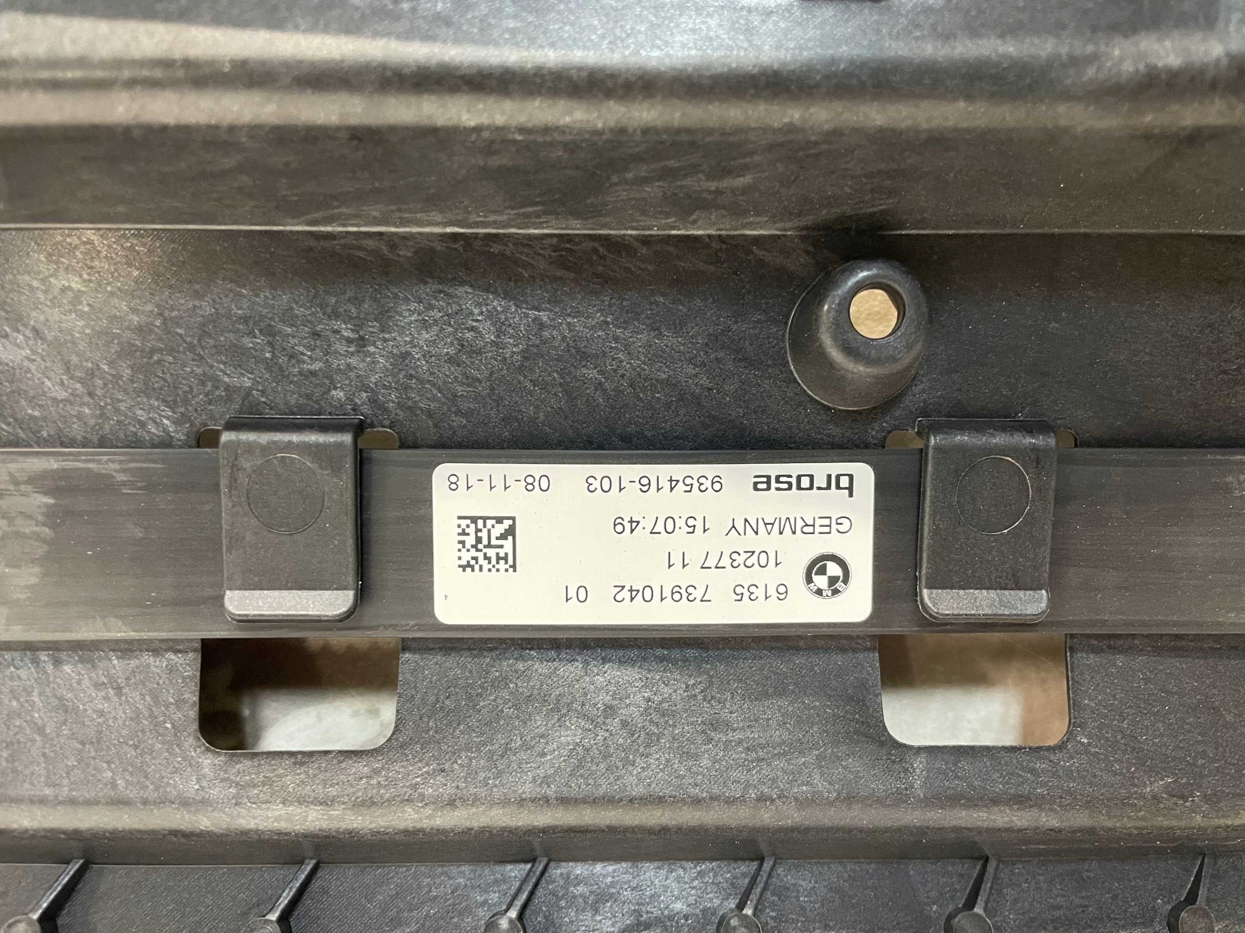 bumper bracket rear part + SMART OPENER KPL BMW G14 G15