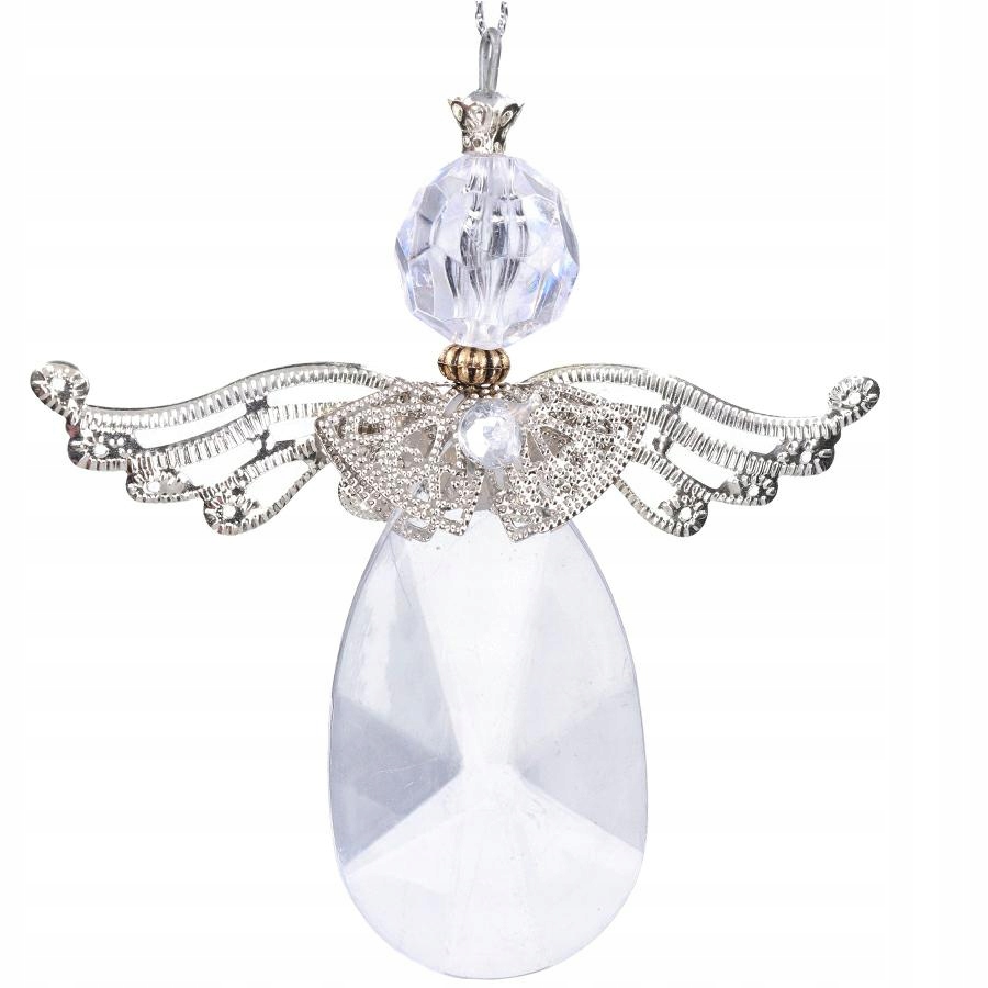 SREBRNA ZAWIESZKA BOMBKA NA CHOINKĘ STROIK PREZENT