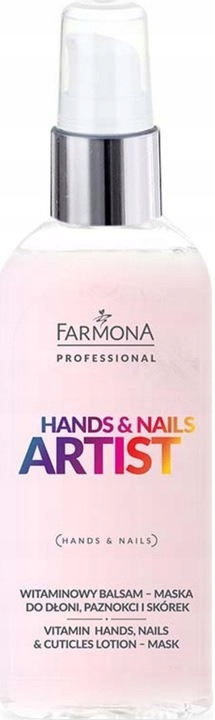Witaminowy balsam-maska do rąk 50ml witaminy FARMONA Artist
