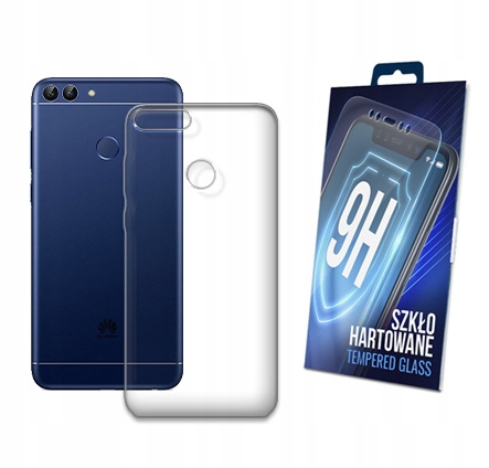 

Etui Przezroczyste + Szkło do Huawei P Smart Case