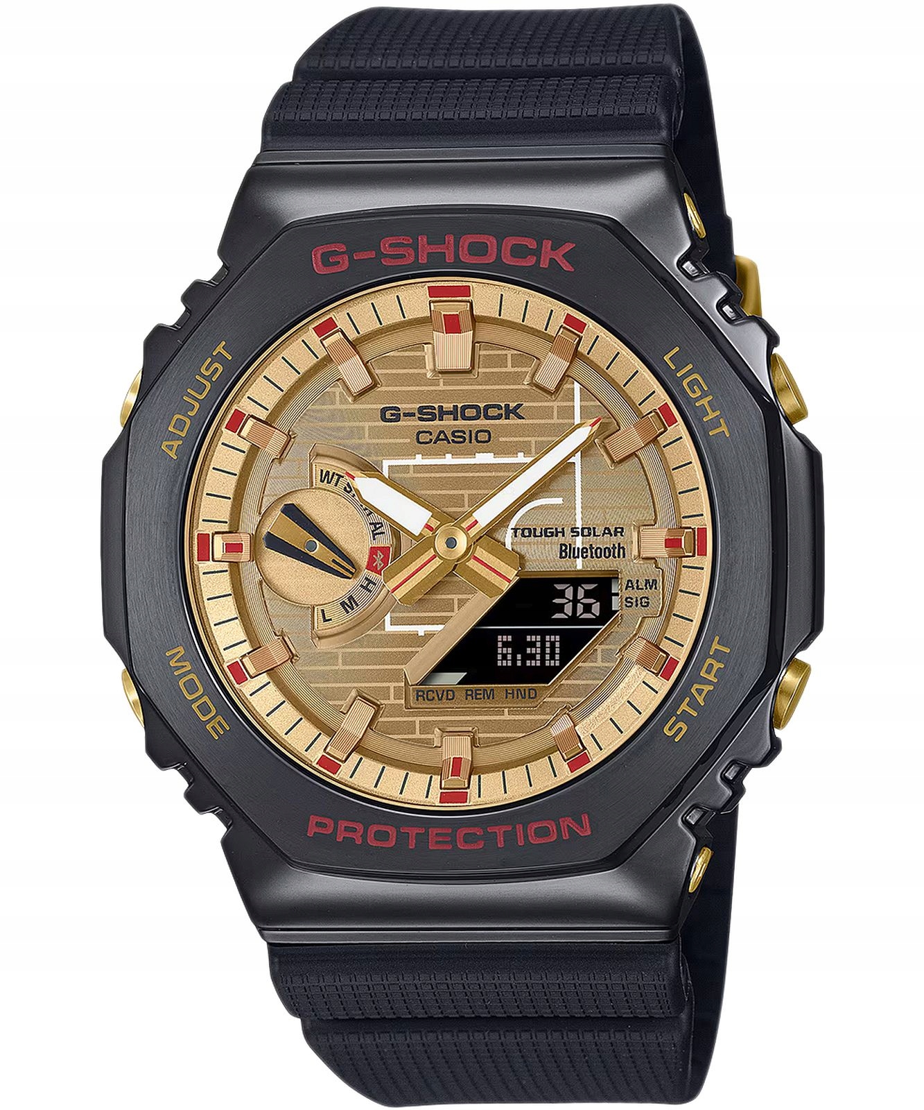 Pánské hodinky Casio G-shock Octagon Casio-GBM-2100RH-1AER