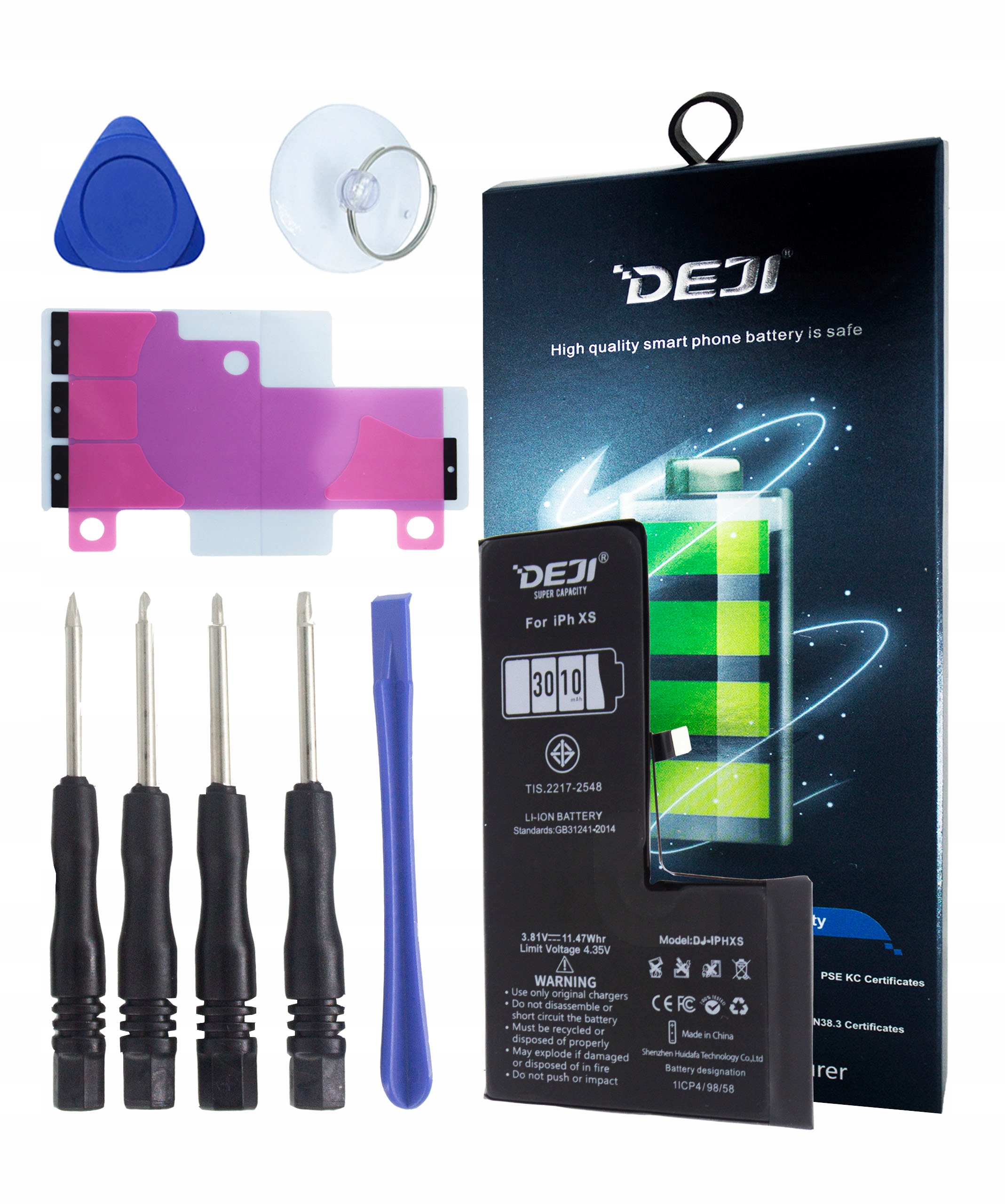 

Bateria Deji do iPhone Xs- pojemność 3010mAh
