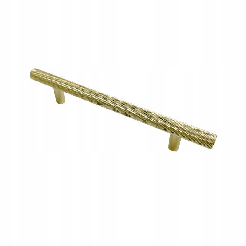 

Uchwyt reling radełkowany Złoty 192mm Loft