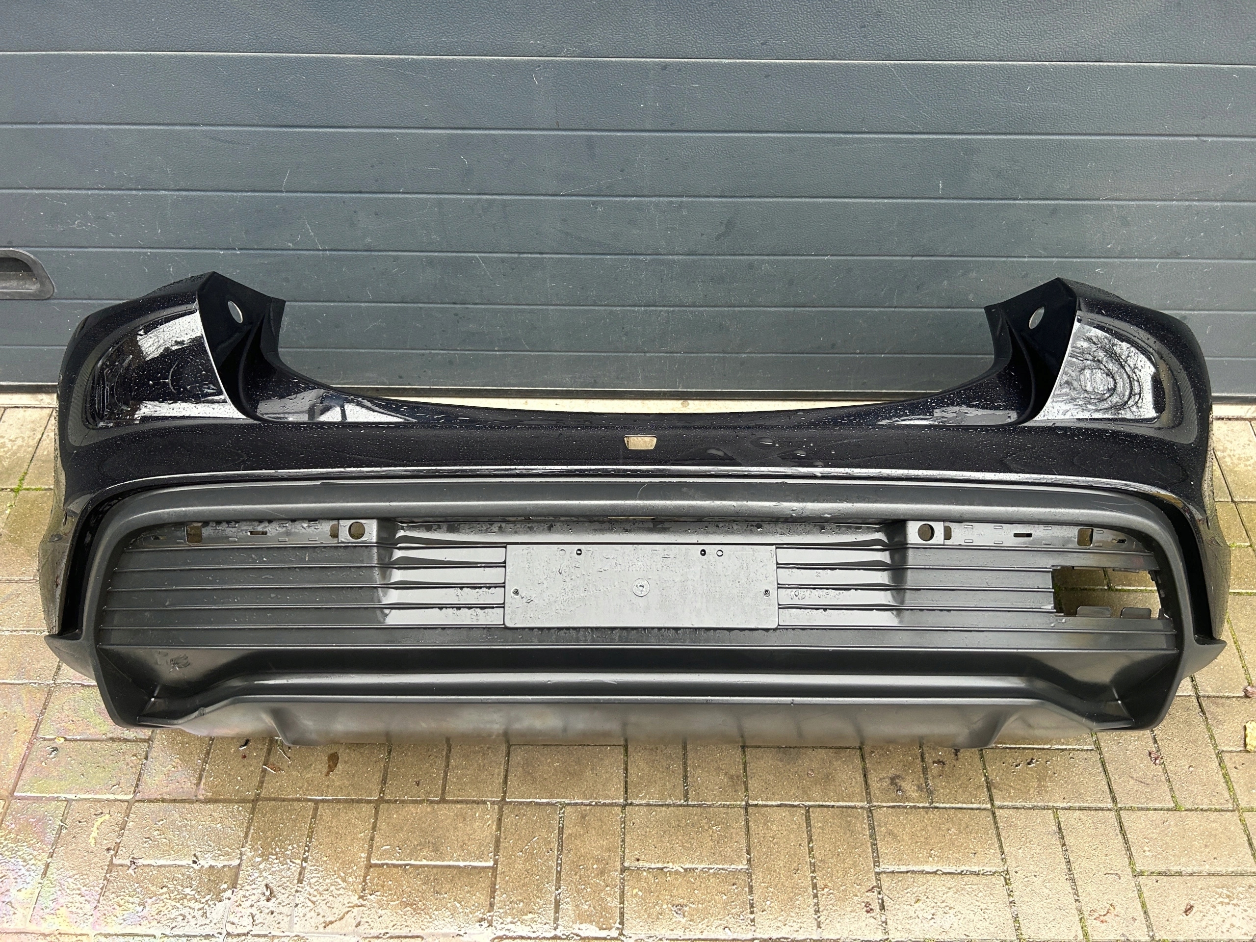 Porsche 9J Taycan bumper rear part rear 9J1807983F