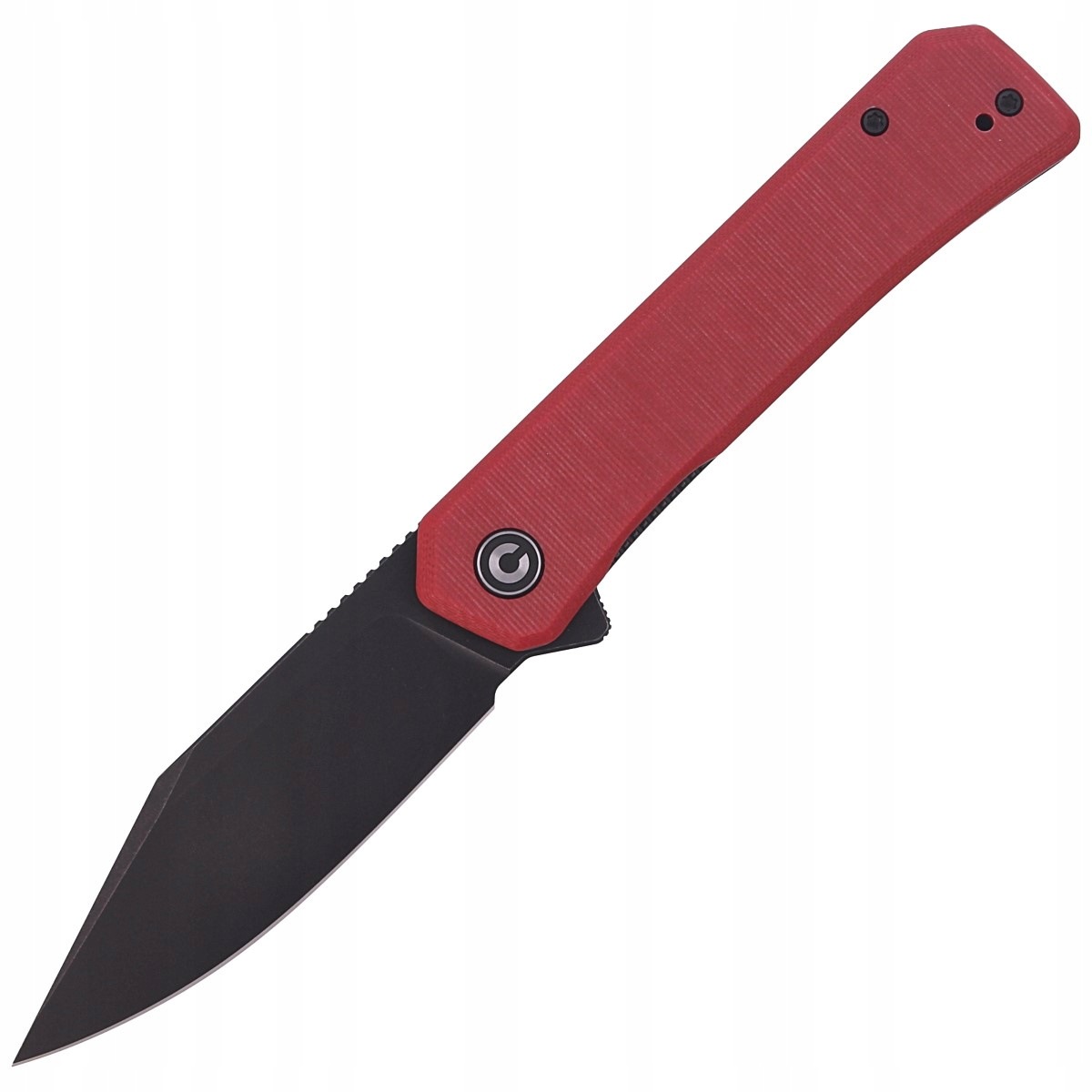 Nůž CIVIVI Relic Burgundy G10, Black Stonewashed (C20077B-2)