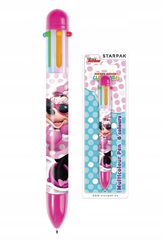 

Długopis wielokolorowy 6 kol. Myszka Minnie Disney
