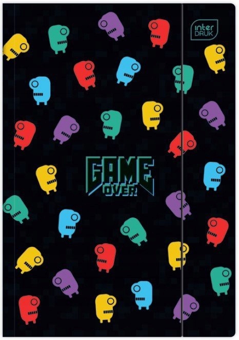 2x TECZKA RYSUNKOWA Z GUMKĄ A4 BOYS Game PADY Marka Interdruk