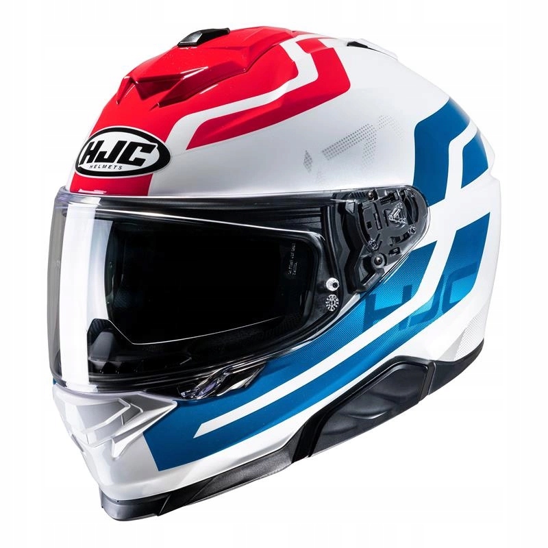 Helma Hjc I71 Enta White/blue/red biela modrá červená pinlock Darčeky