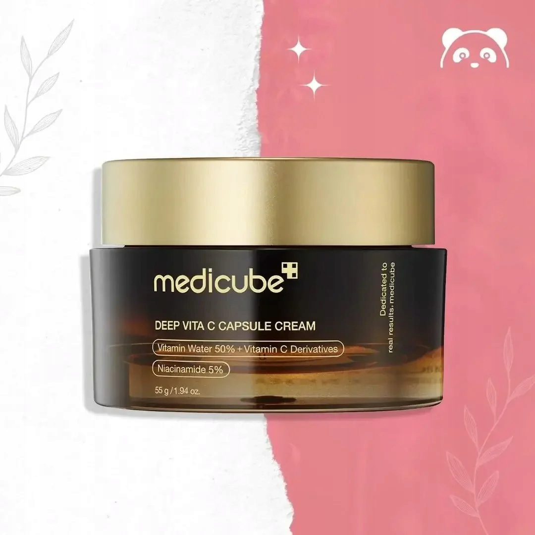 Medicube Deep Vita C krém na obličej s vitamínovými kapslemi 55 g