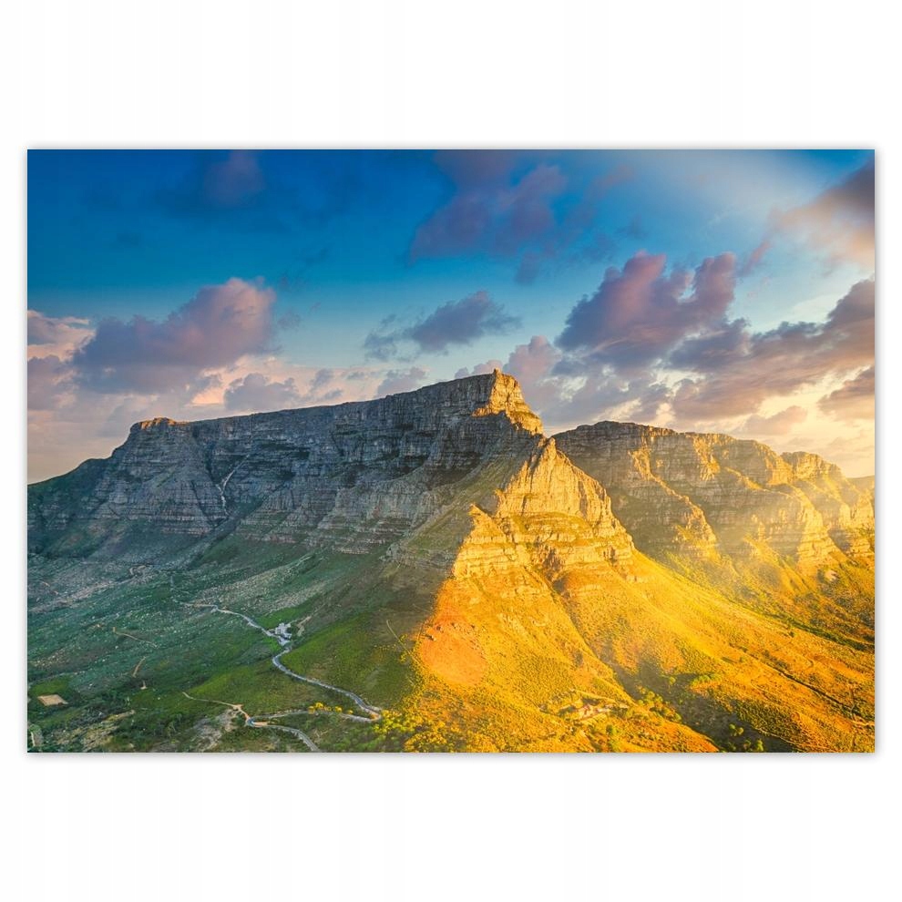 

Plakat 70x50 Zachód słońca Góry Widok