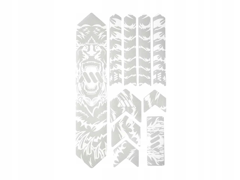 Naklejki na rower Ochrona Ramy Rowerowej Mtb Ams Bear