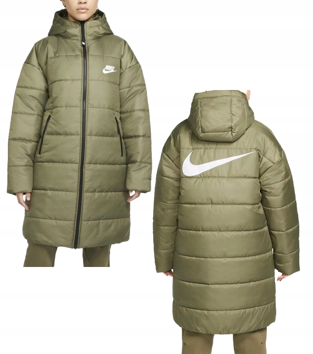 Nike Dámská bunda Parka Sportswear Therma-Fit Repel Volná DJ6999-222 S
