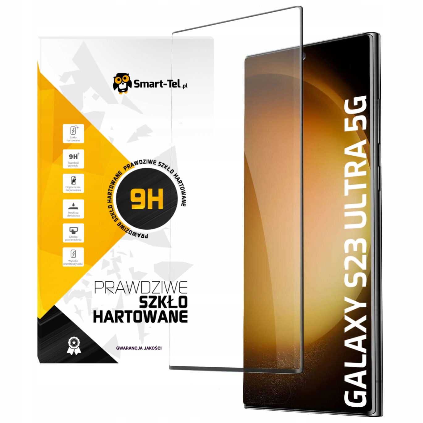 

Szkło Szybka 5D Premium do Samsung S23 Ultra 5G