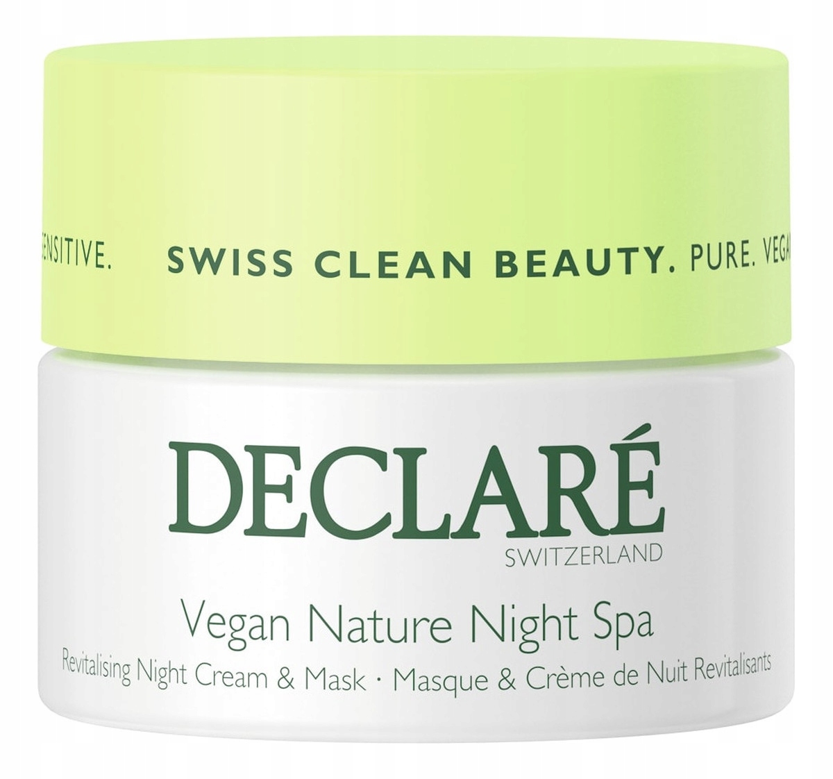 Declare Vegan Nature Night Spa Veganský krém-gel na obličej na noc 50 ml