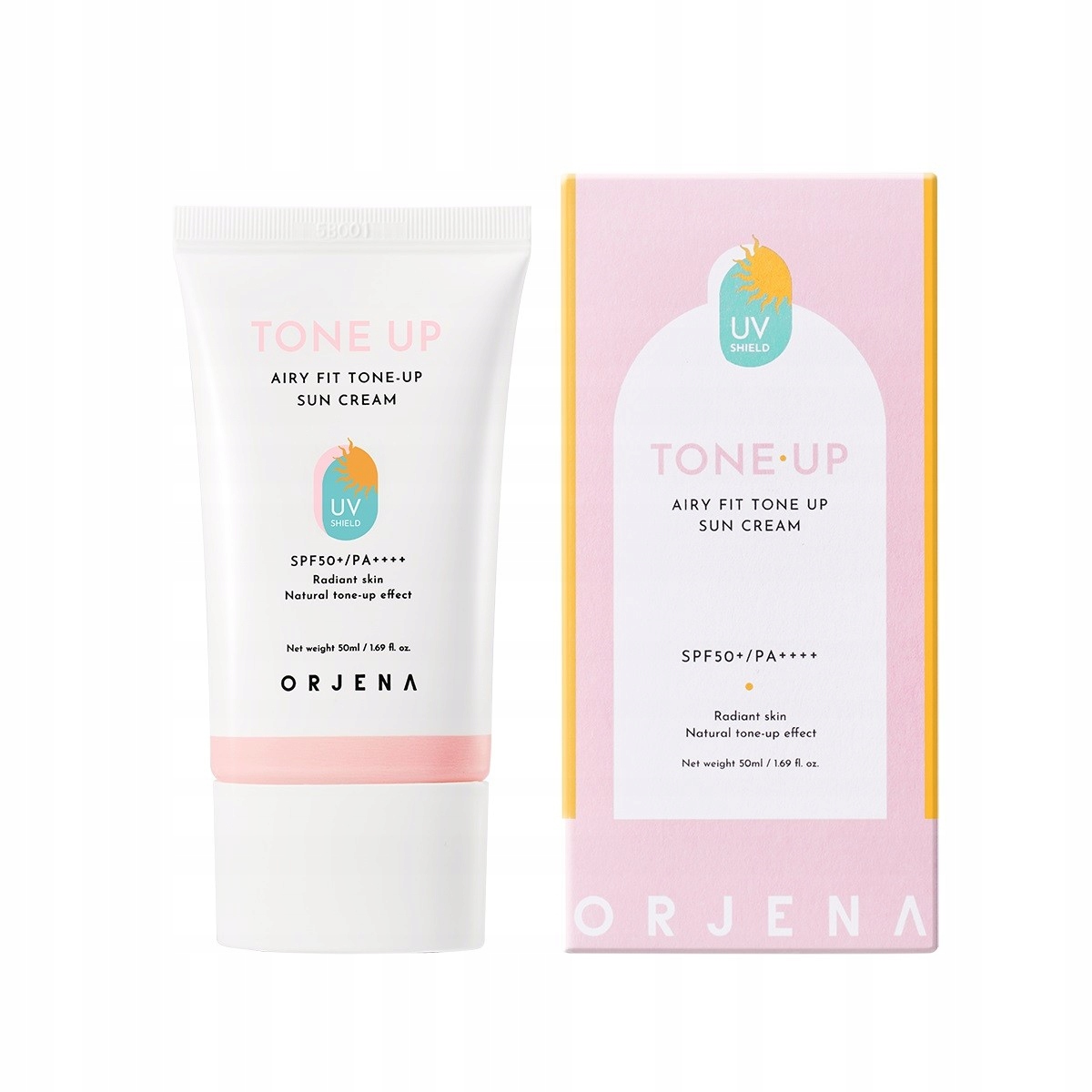 Orjena Airy Fit Tone Up Sun Cream Opalovací krém s ochranným faktorem Spf 50+ 5