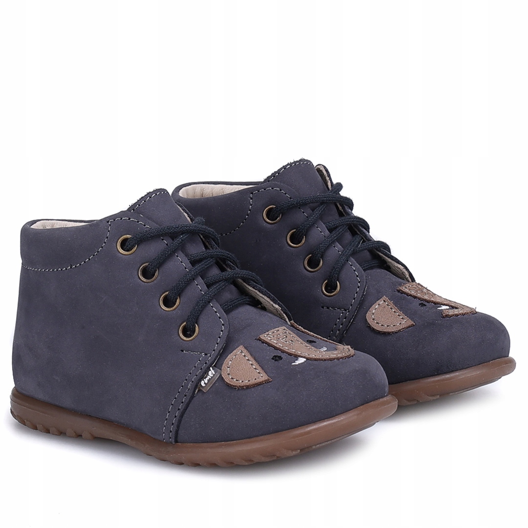 Buty Emel Es 2343G-1 Trzewiki Profilaktyczne Sznurowane Roz 25