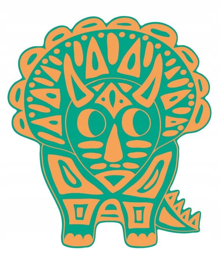 Zestaw kreatywny Wydrapywanka Dinozaury Janod Materiał karton