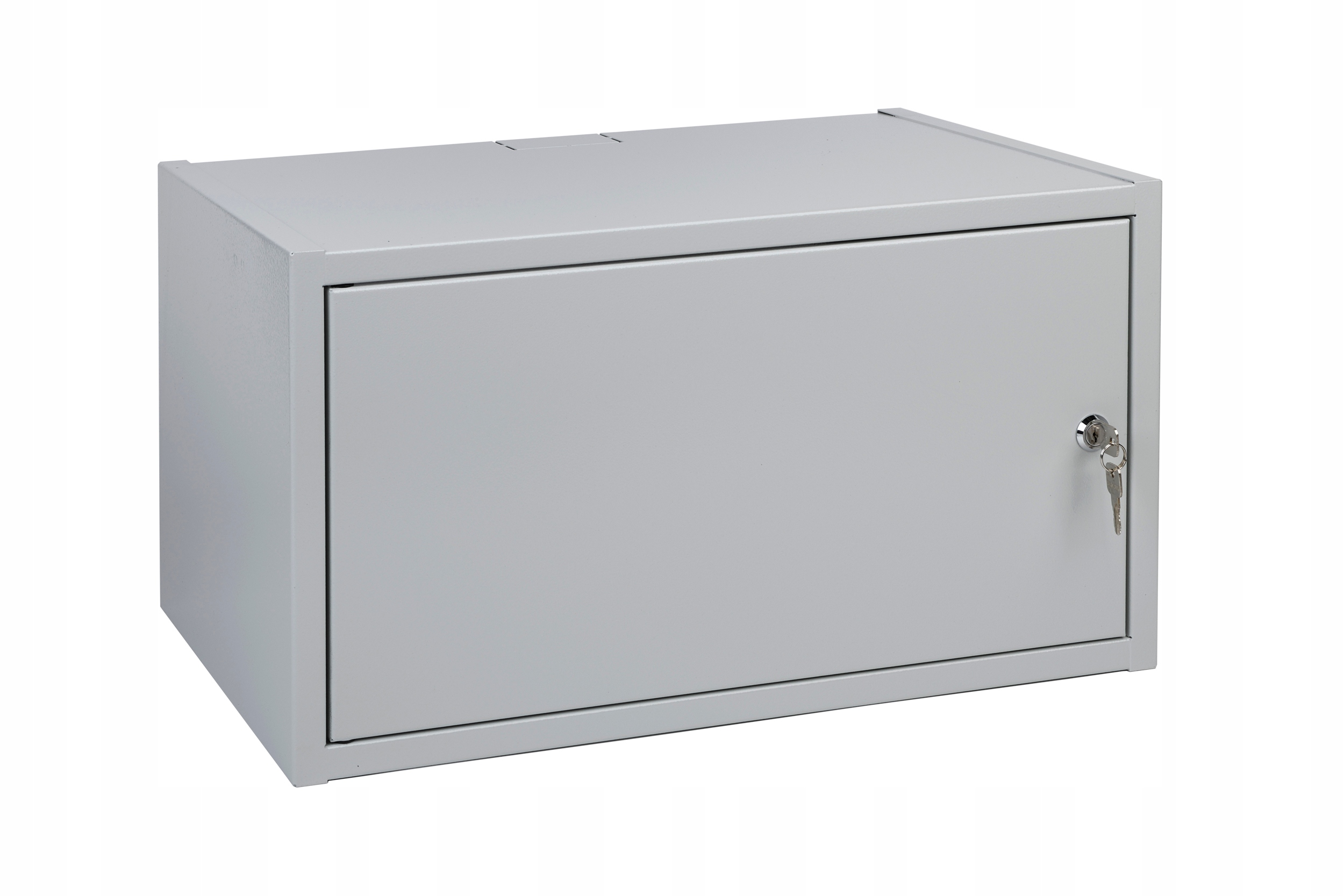 Szafa Wisząca Rack Szafka Serwerowa 19" 6U 350 mm Szara Drzwi Pełne