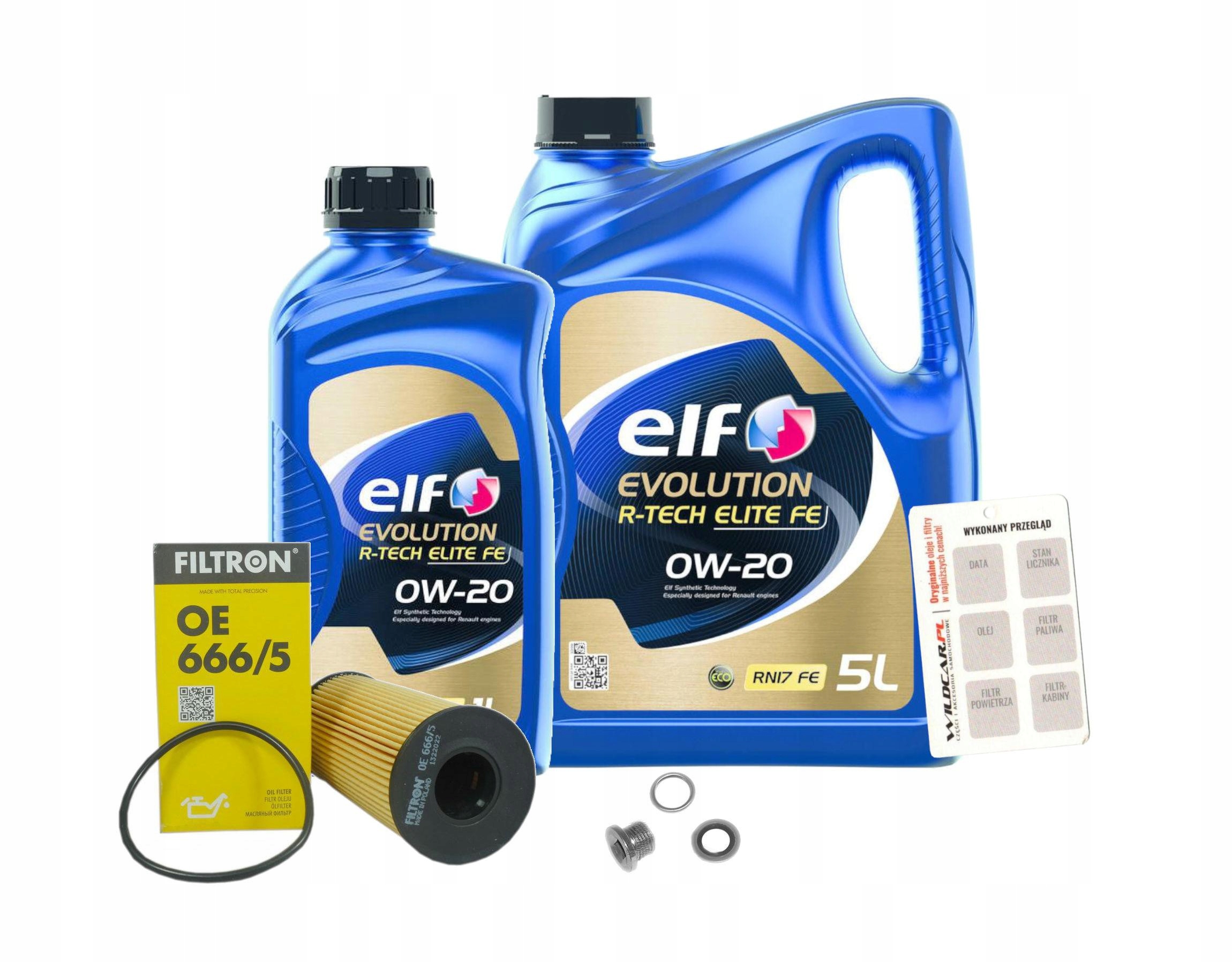 Filter olej 0W20 Renault Koleos 2 Talisman 1.7 dCi