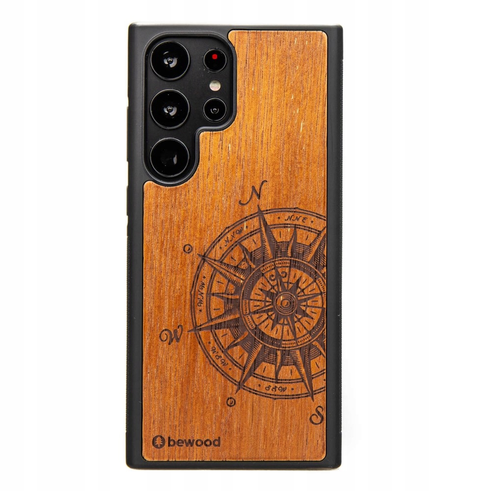 Pouzdro Bewood pro Samsung Galaxy S23 Ultra Traveler Merbau