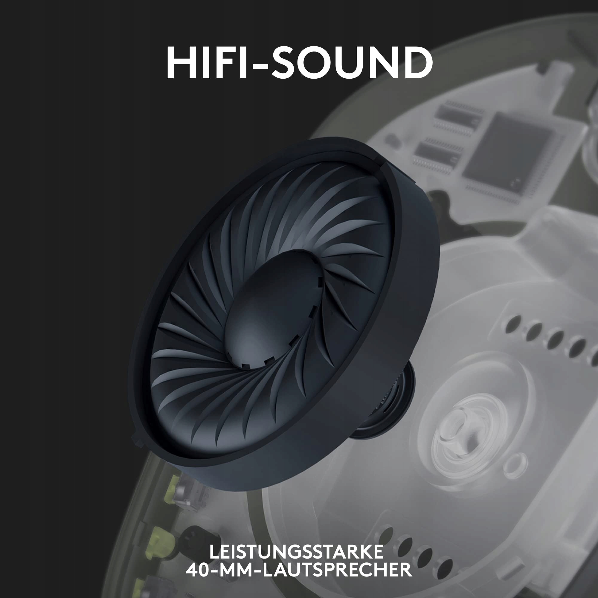 LOGITECH G G435 LIGHTSPEED Bezprzewodowe Słuchawki Gamingowe Bluetooth — miniatura 4