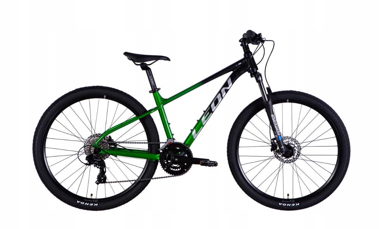 Horský bicykel 27,5 Leon XC 100 HDD čierny / zelený 2025