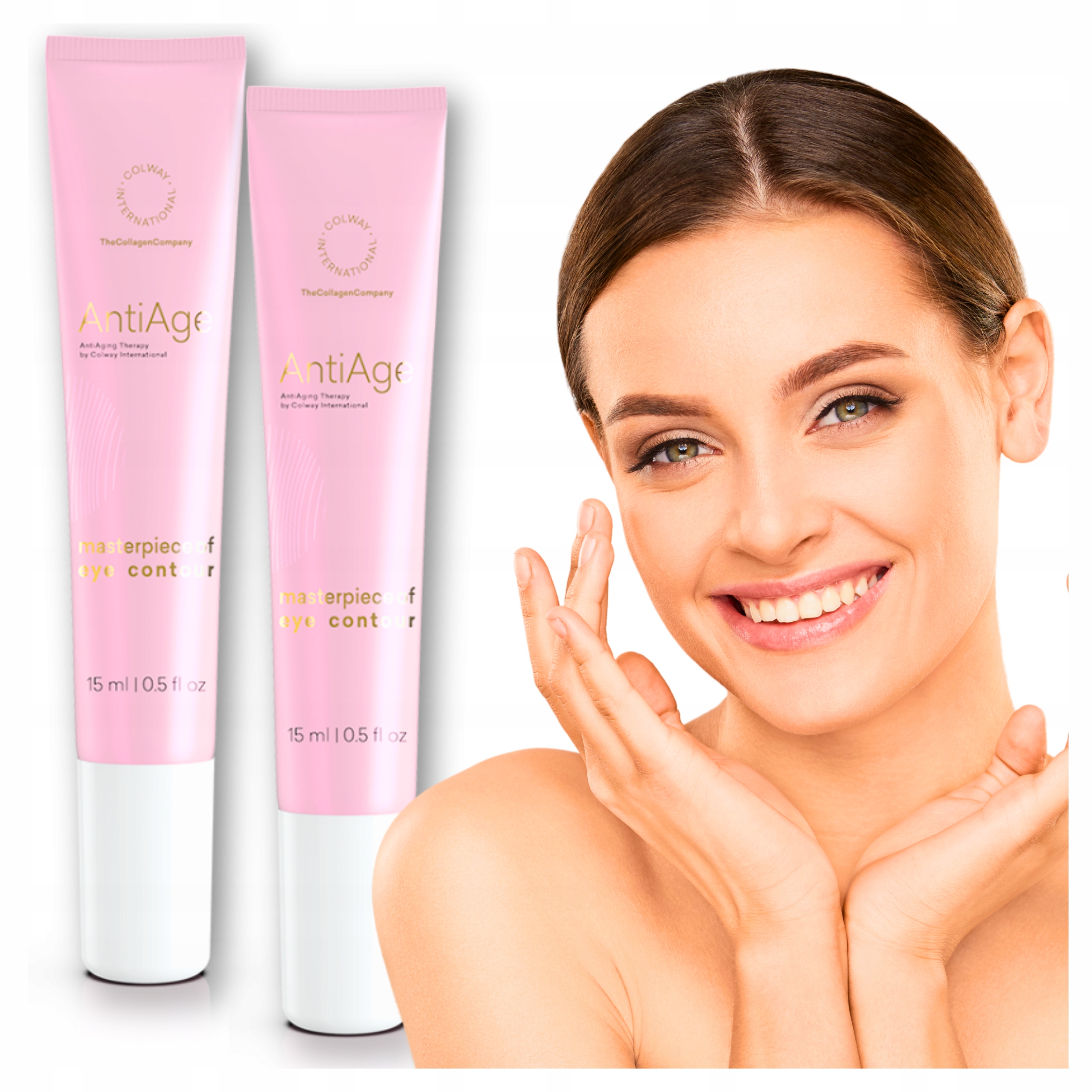 2x Masterpiece Of Eye Contour – Oční krém Colway – Redukuje modřiny