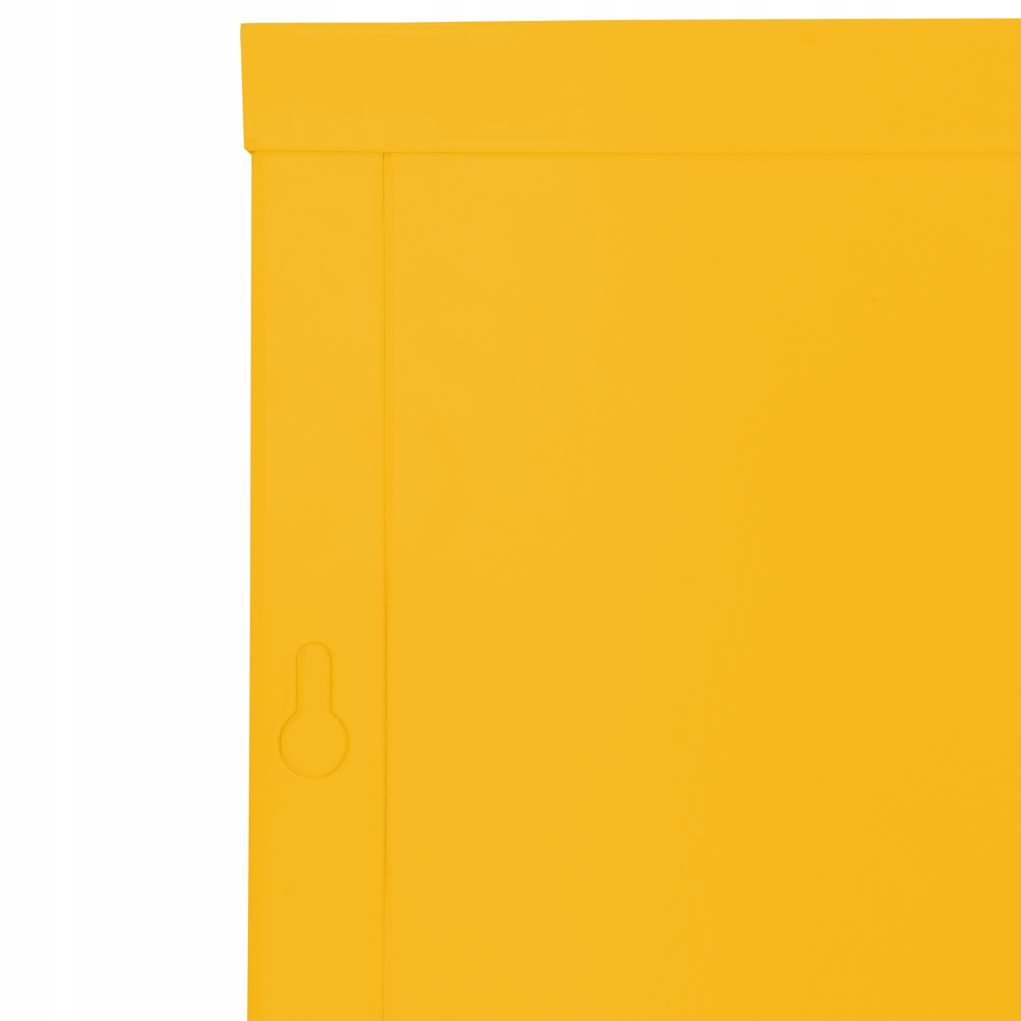 SZAFKA GAZOWA SKRZYNKA 50x80x25 ŻÓŁTA Z PLECAMI Szerokość 500 mm