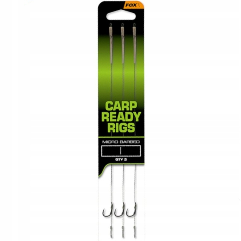 Gotowe Przypony Karpiowe Fox Carp Ready Rigs Wide Gape Nr 8 20lb 3szt.