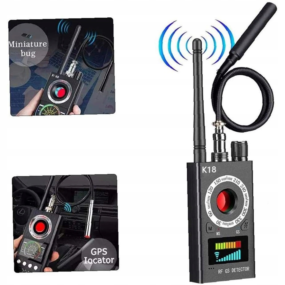 Detektor Odposlechů A Gps Kamer Gps Skrytých Lokátorů, Detektor Wifi