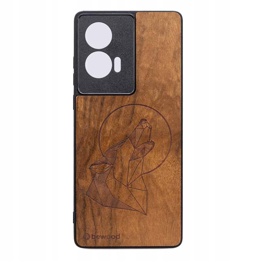 Dřevěné Pouzdro Bewood pro Motorola Edge 50 Fusion Wilk Imbuia