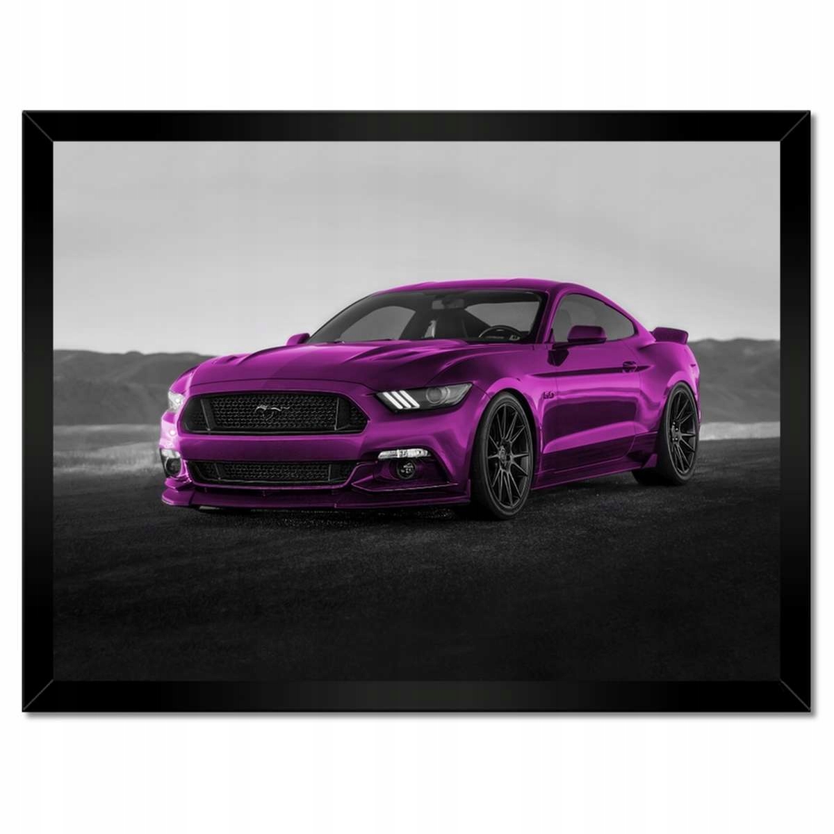 Plakáty v rámu 40x30 Ford Mustang Auto Usa