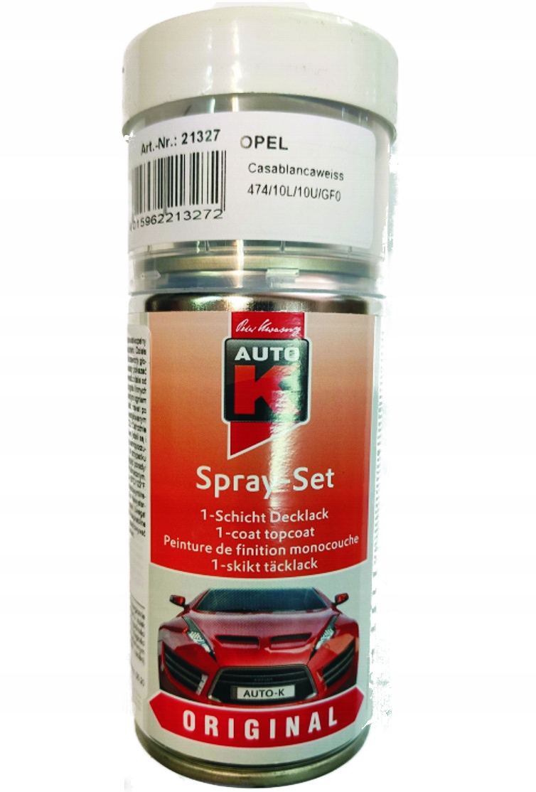 

Opel 474 Casablancaweiss Lakier Zaprawka Spray