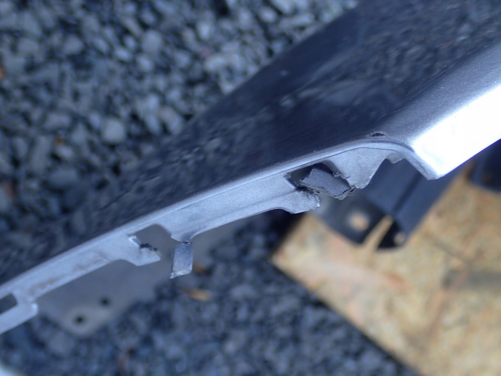 bumper front front SUBARU TRIBECA B9 LIFT 2008