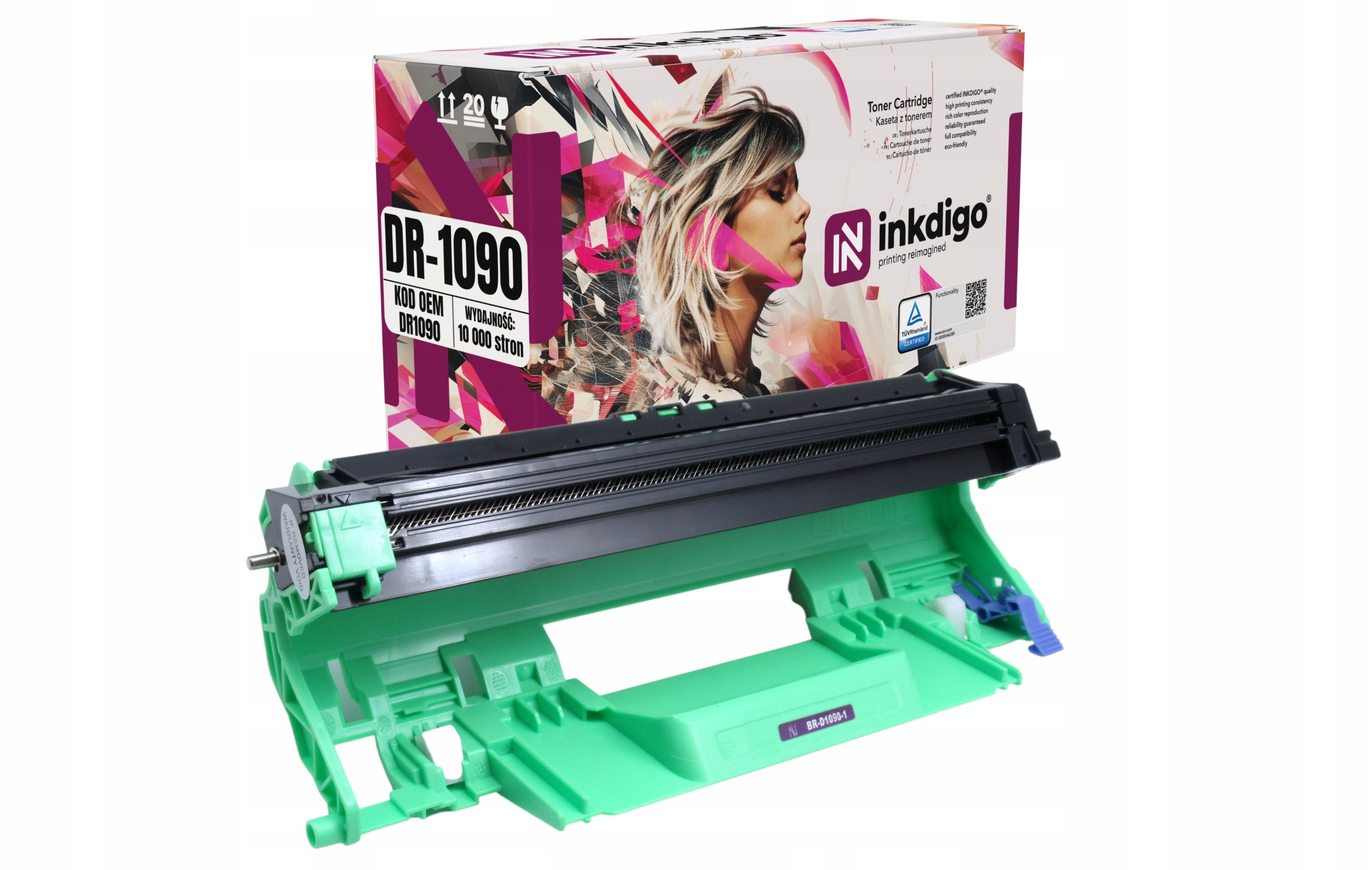 BĘBEN ZAMIENNY DR1090 do Brother DCP-1622WE DCP-1623WE HL-1222WE HL-1223WE Kolor czarny (black)