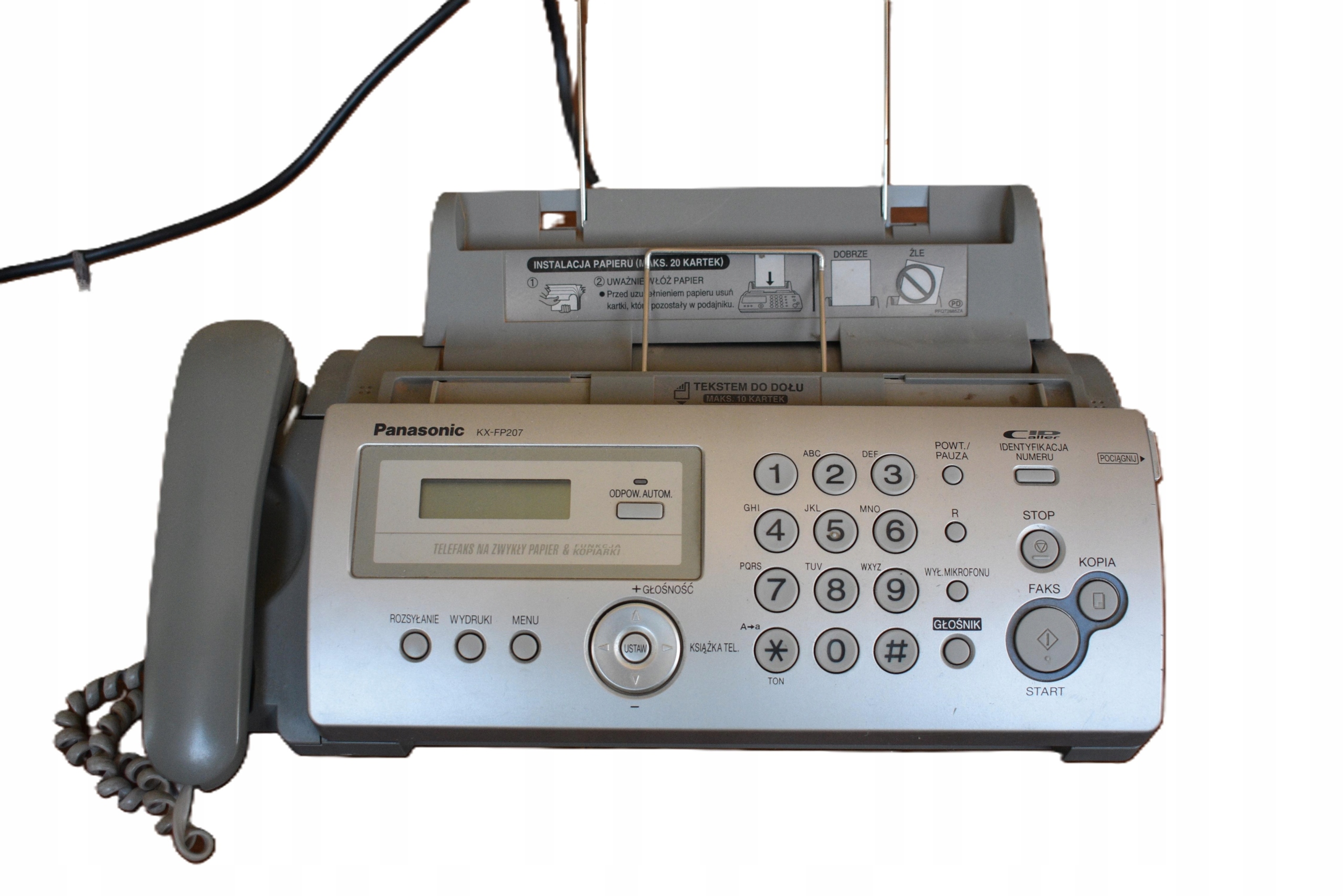 Faks termotransferowy Panasonic KX-FP207
