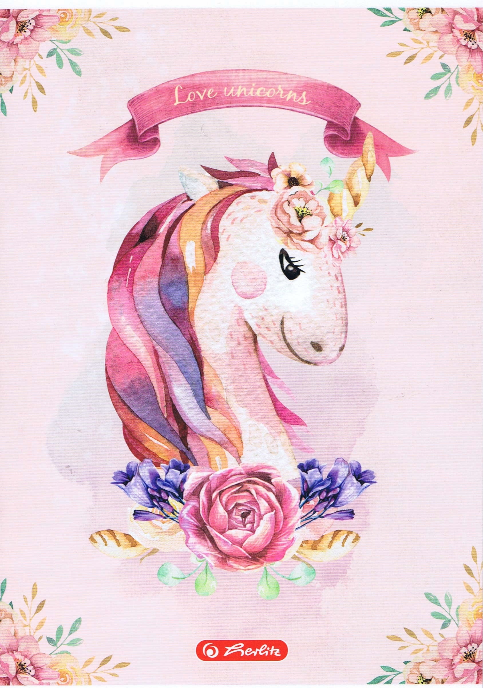 

Zeszyt Herlitz A5-32 kratka Fairy Animals Jednoroż
