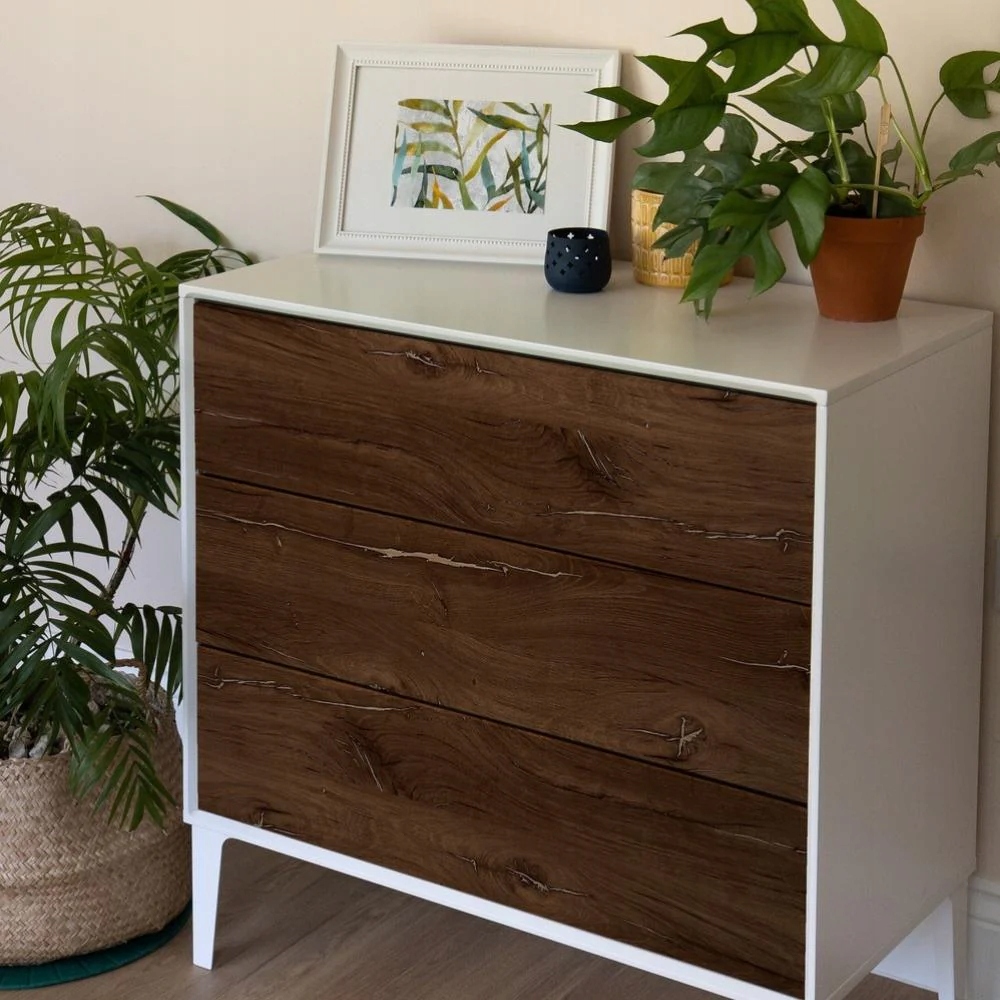 Okleina imitująca stare drewno DĄB FLAGSTAFF 90x210 Marka Dc-fix