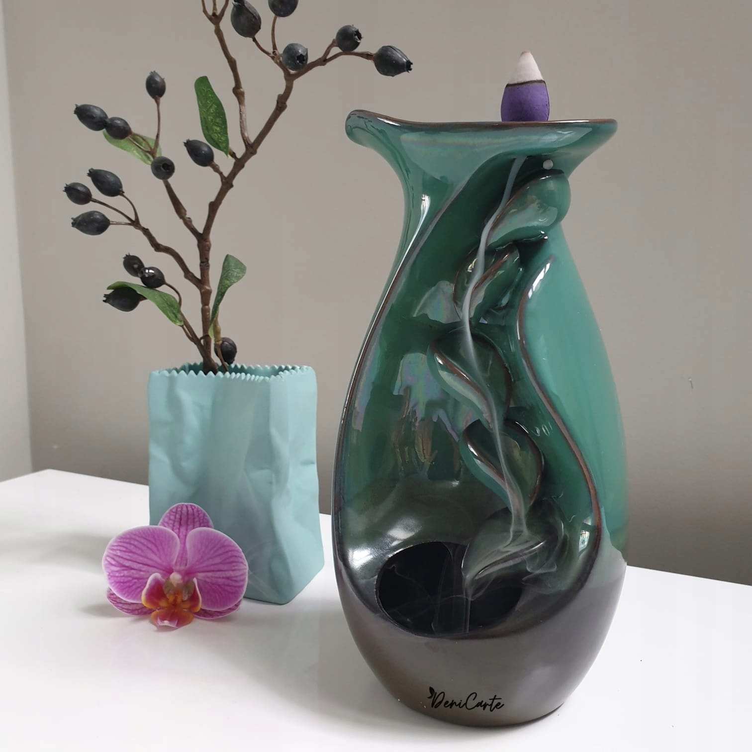 KADZIDEŁKA STOŻKOWE BACKFLOW DUŻE MIX 100 SZT XL KADZIDEŁKA AROMATERAPIA Waga 1 g