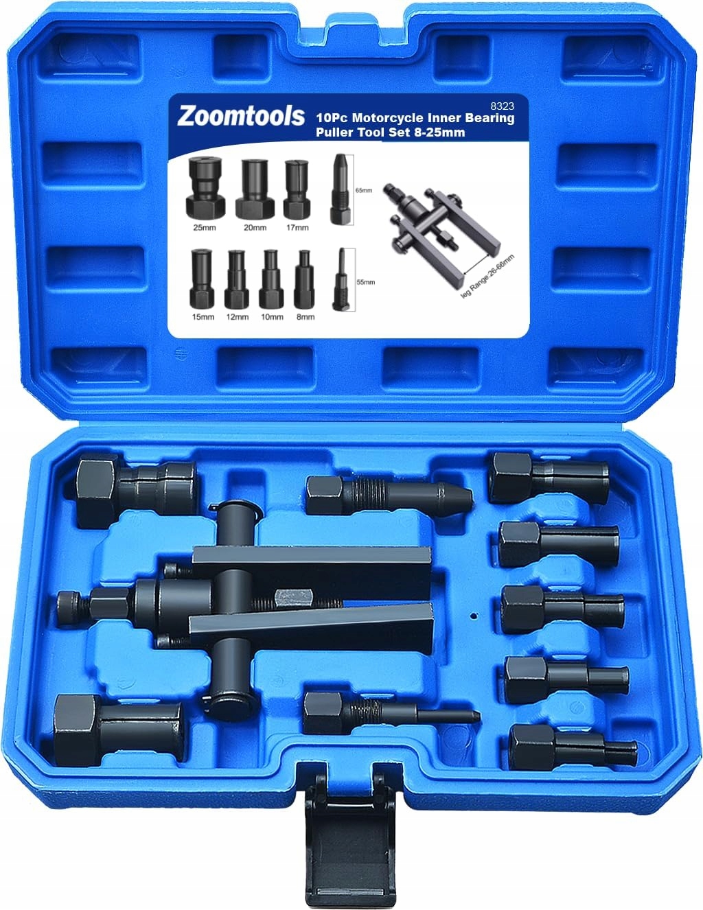 Zestaw narzędzi Zoomtools do warsztatu | 8323