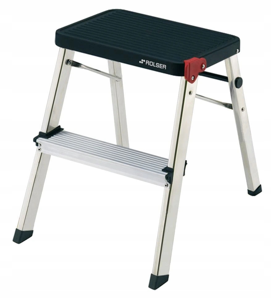 Rolser skladacie schodíky M2 Alu Taburete, 2 stupne, EN131 profi ia domácnos
