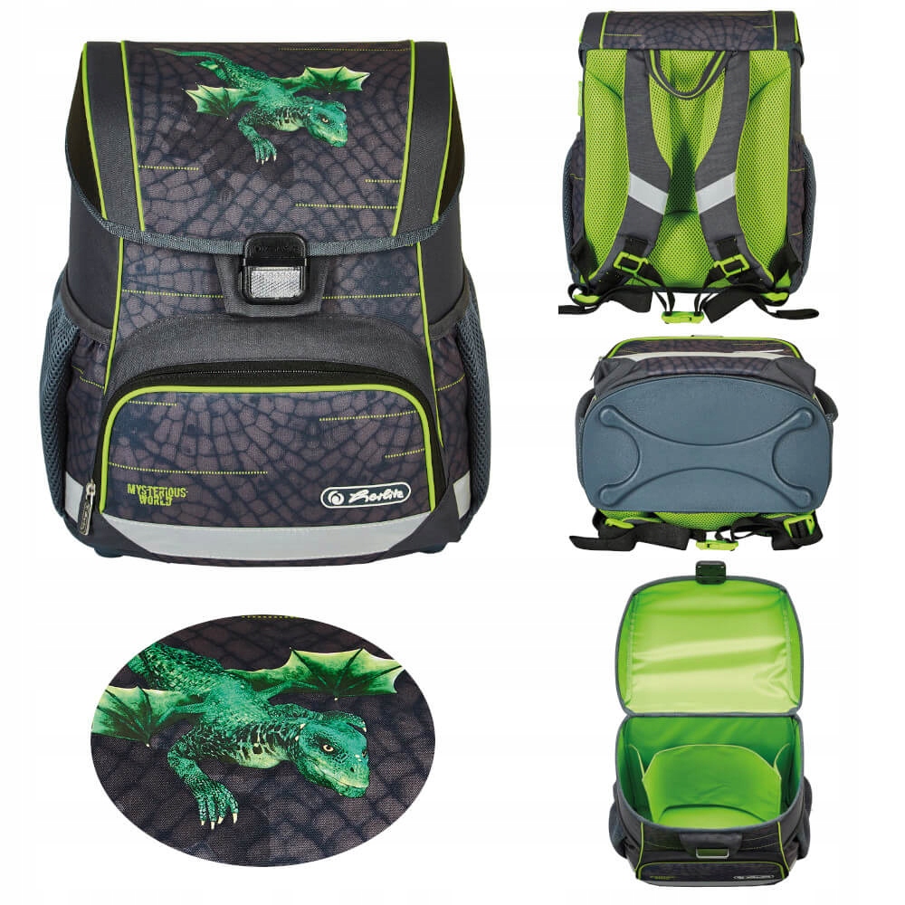 Tornister plecak szkolny Loop Dragon Tale smok 6-9lat Herlitz