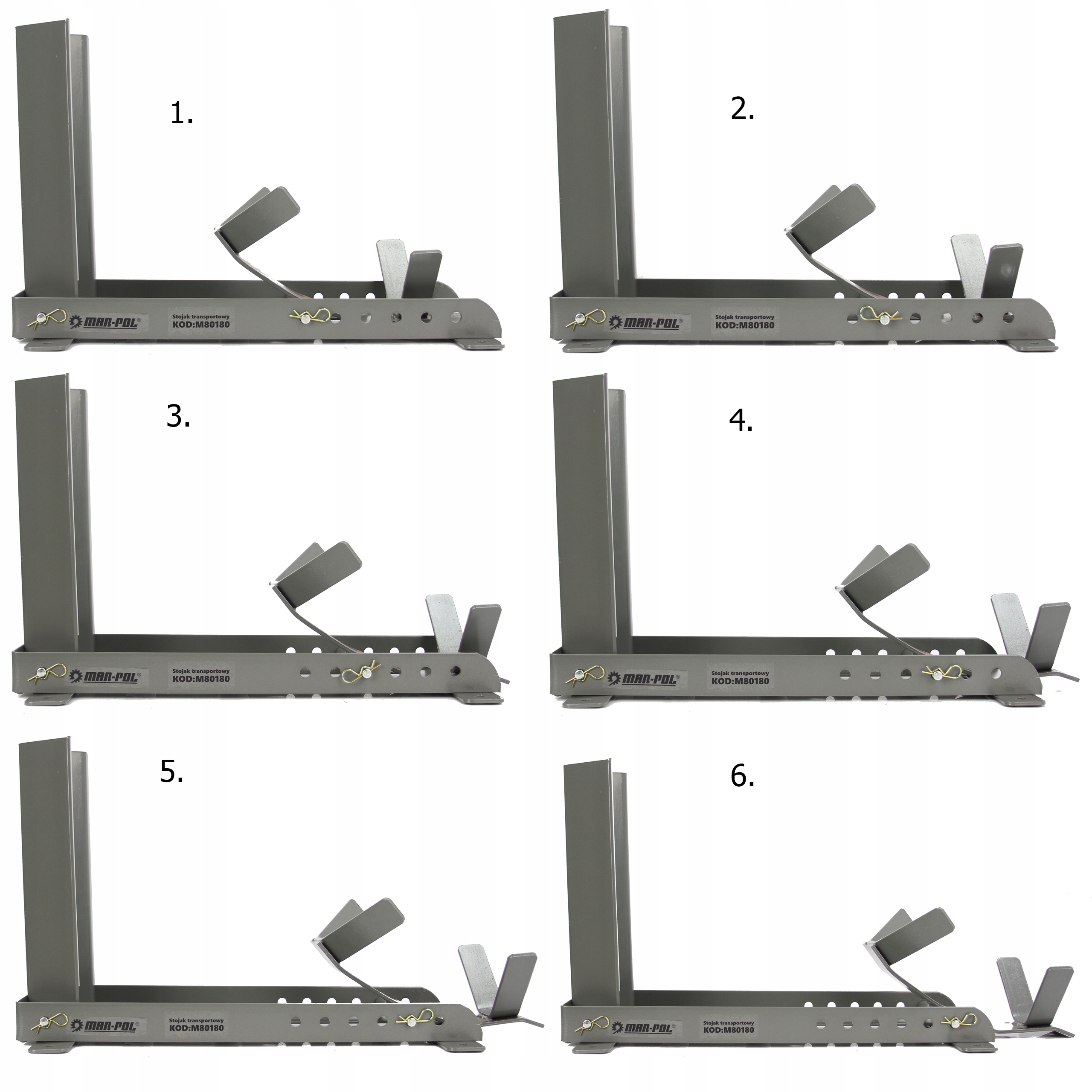 STOJAK UCHWYT MOTOCYKLOWY TRANSPORTOWY KOLO Producent code M80180
