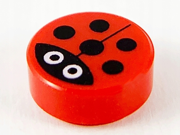 

Lego Tile Round 1x1 Nadruk 98138pb177 1szt