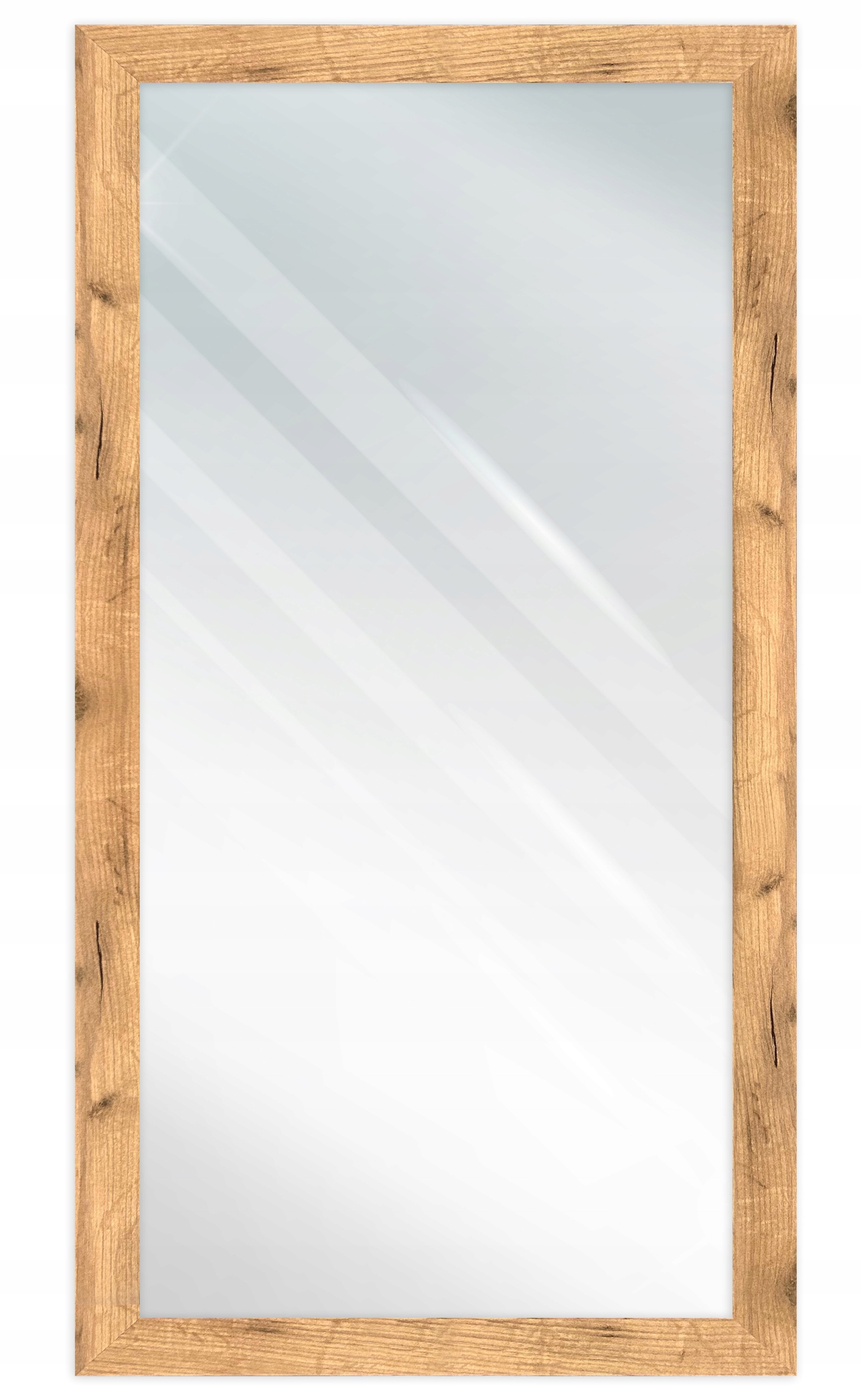 ManufakturaRam Zrcadlo v rámu 120x60 dub zlatý craft