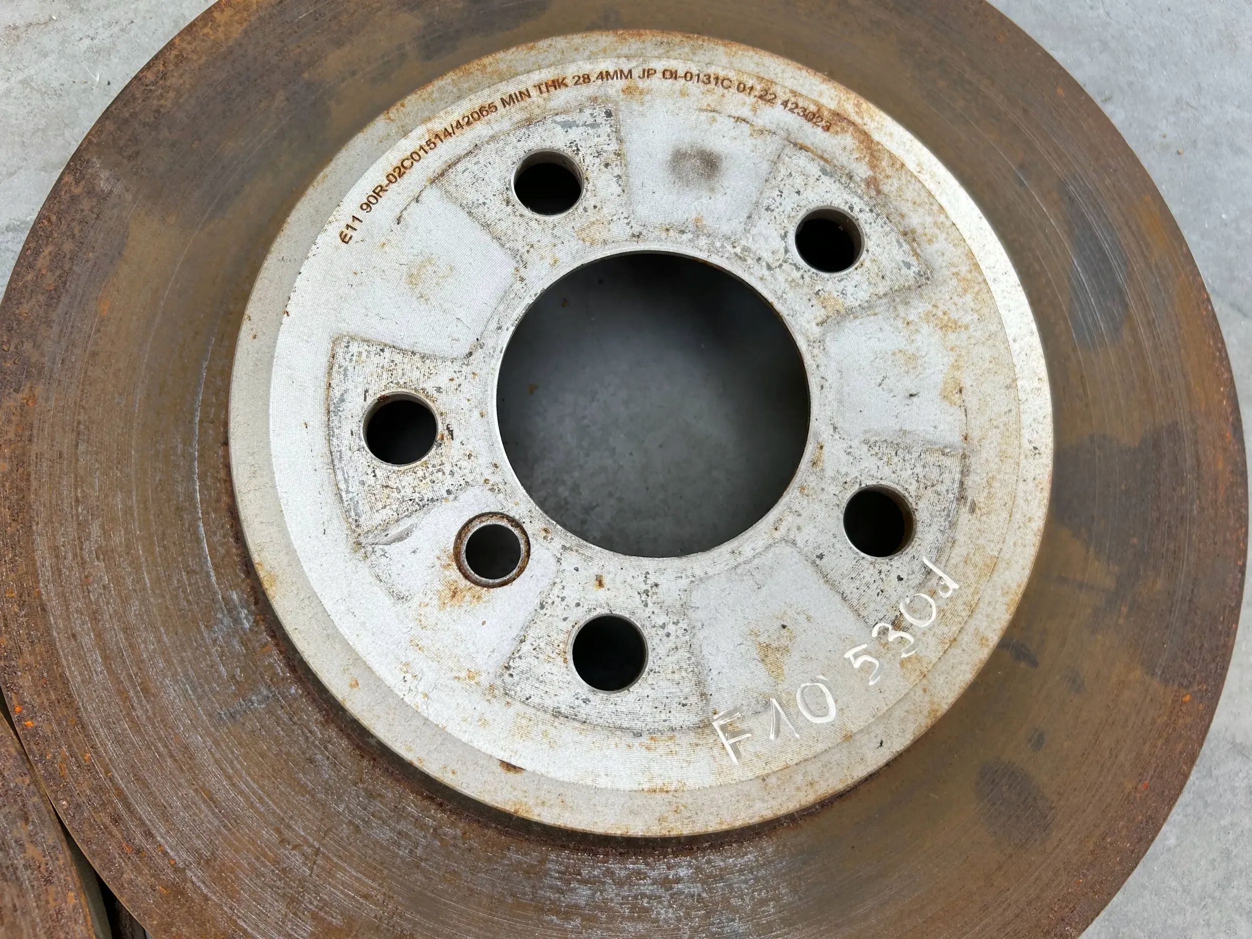 discs brake BMW 5 F10 F11 2013