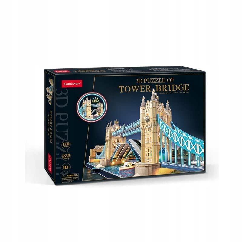 

Puzzle 3D Tower Bridge Led L531H Cubic Fun Puzzle