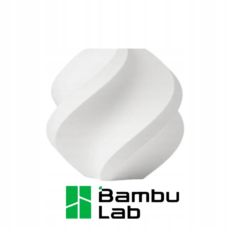 Filament Bambu Lab PLA Aero 1,75mm 1kg - wielorazową szpulą - White