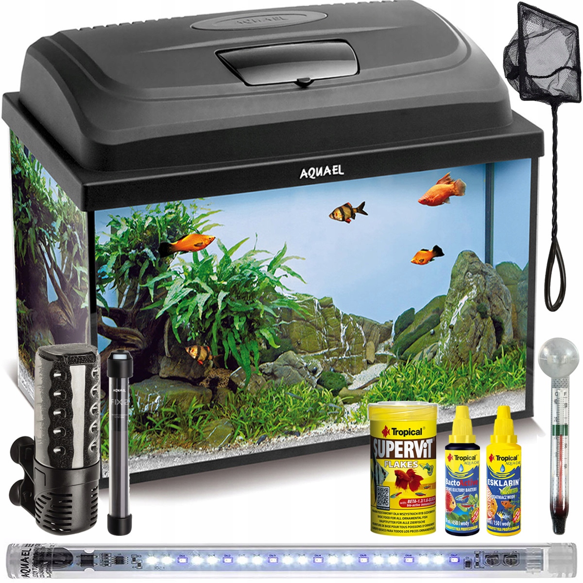 Classic Box Set 80 Prosty Wyposażenie Zestaw Akwariowy