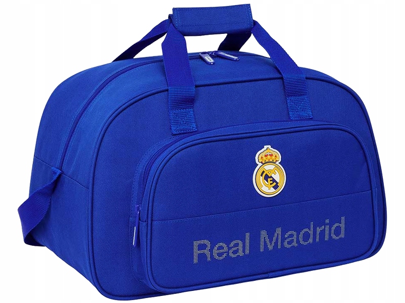 Real Madrid Sportovní Cestovní Fitness Taška, Modrá